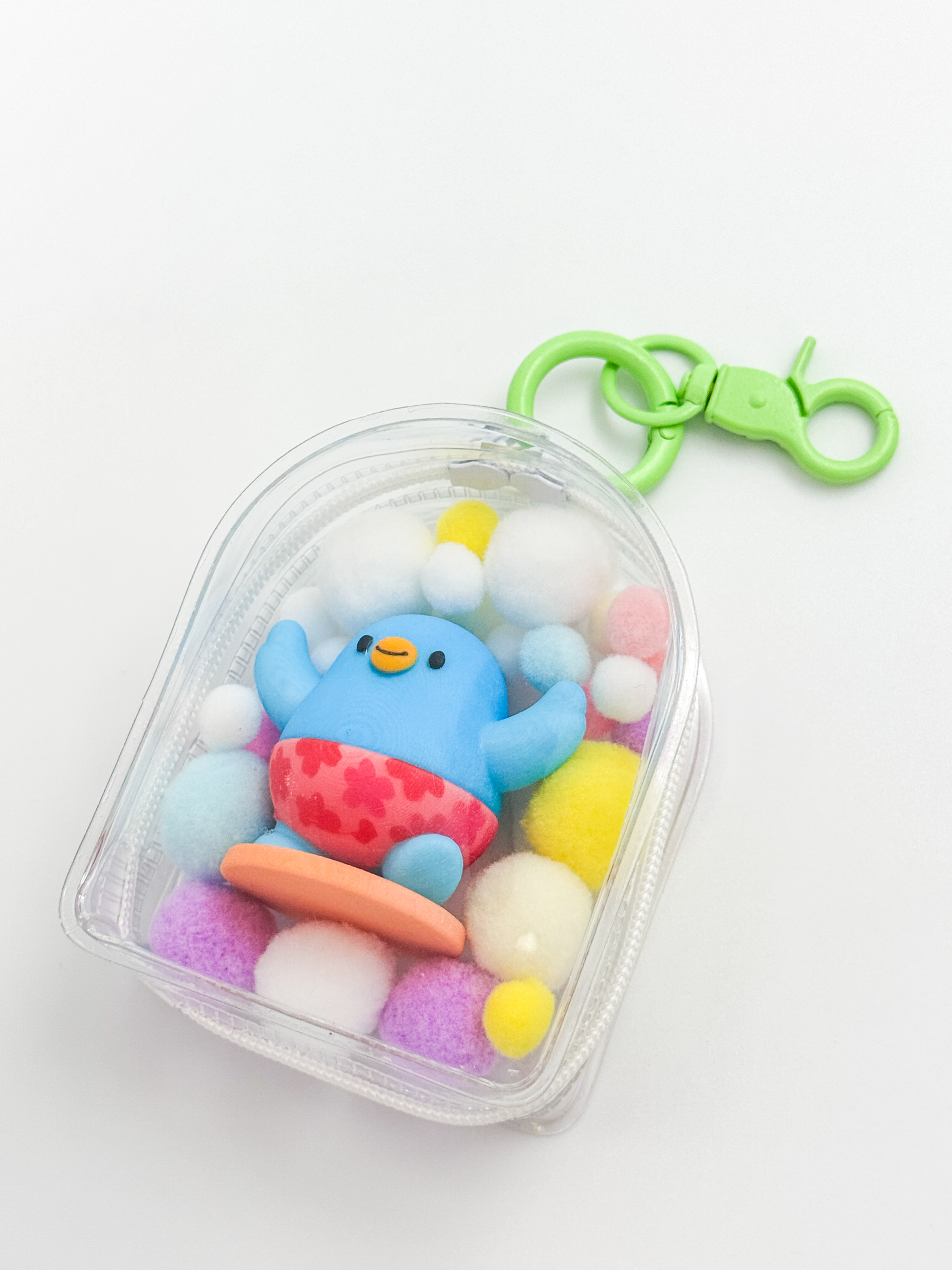 質感透明帳篷娃包(附扣環)