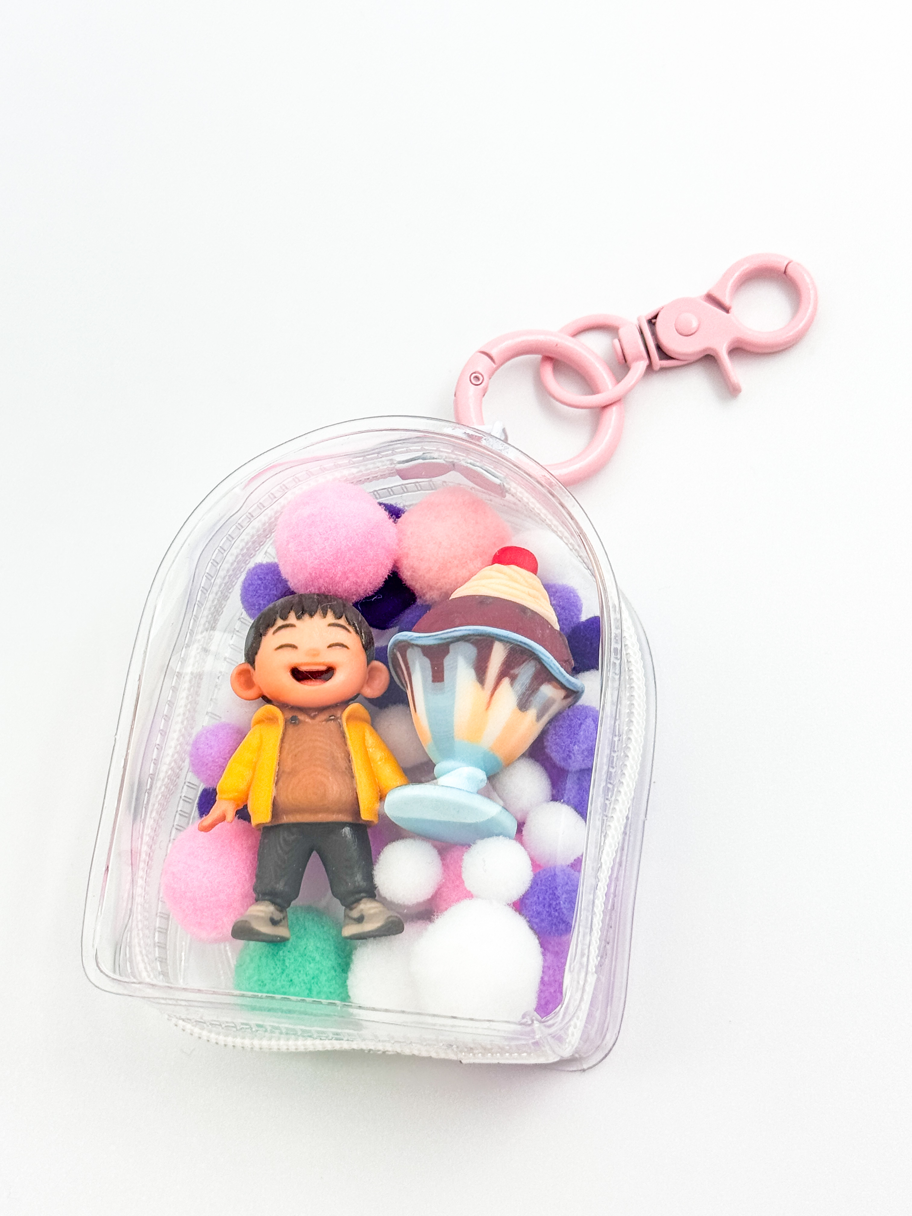 質感透明帳篷娃包(附扣環)