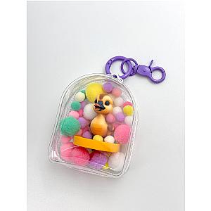 質感透明娃包(附扣環)