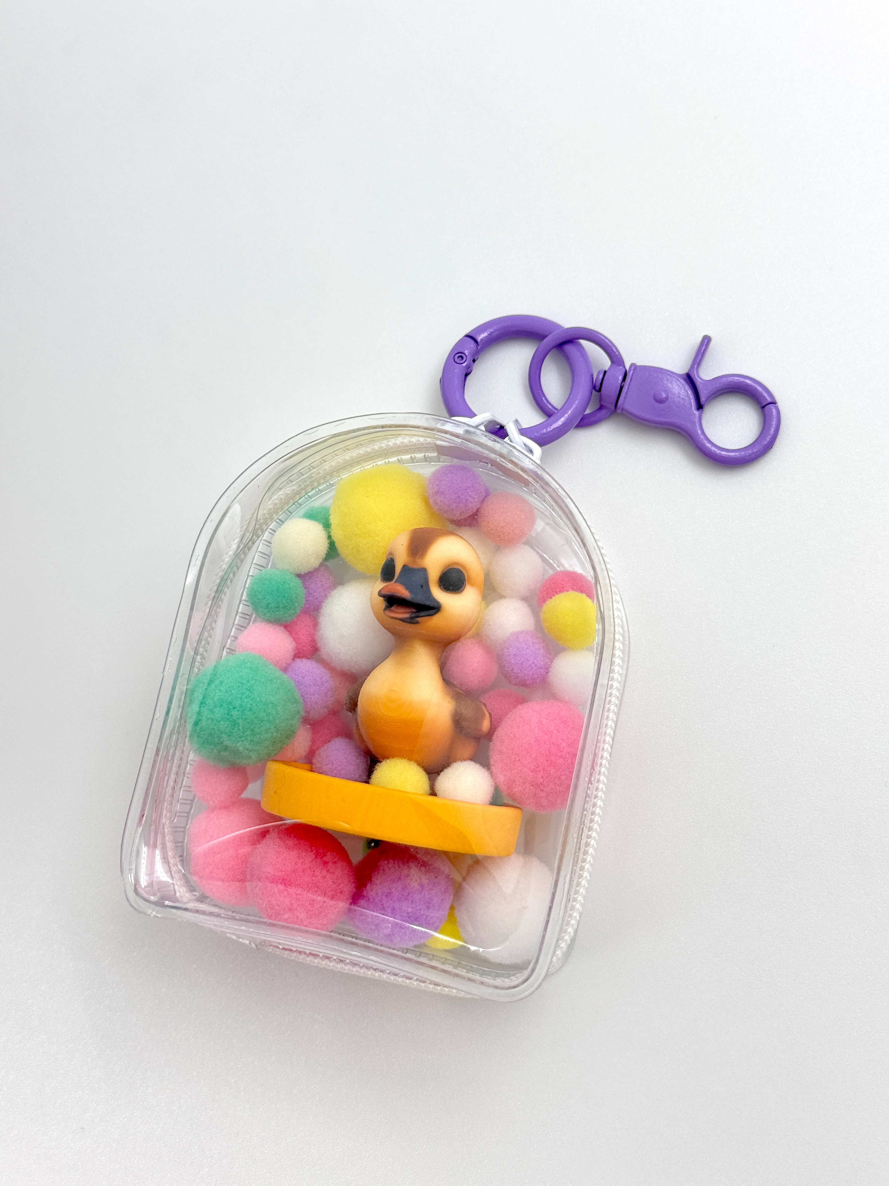 質感透明帳篷娃包(附扣環)